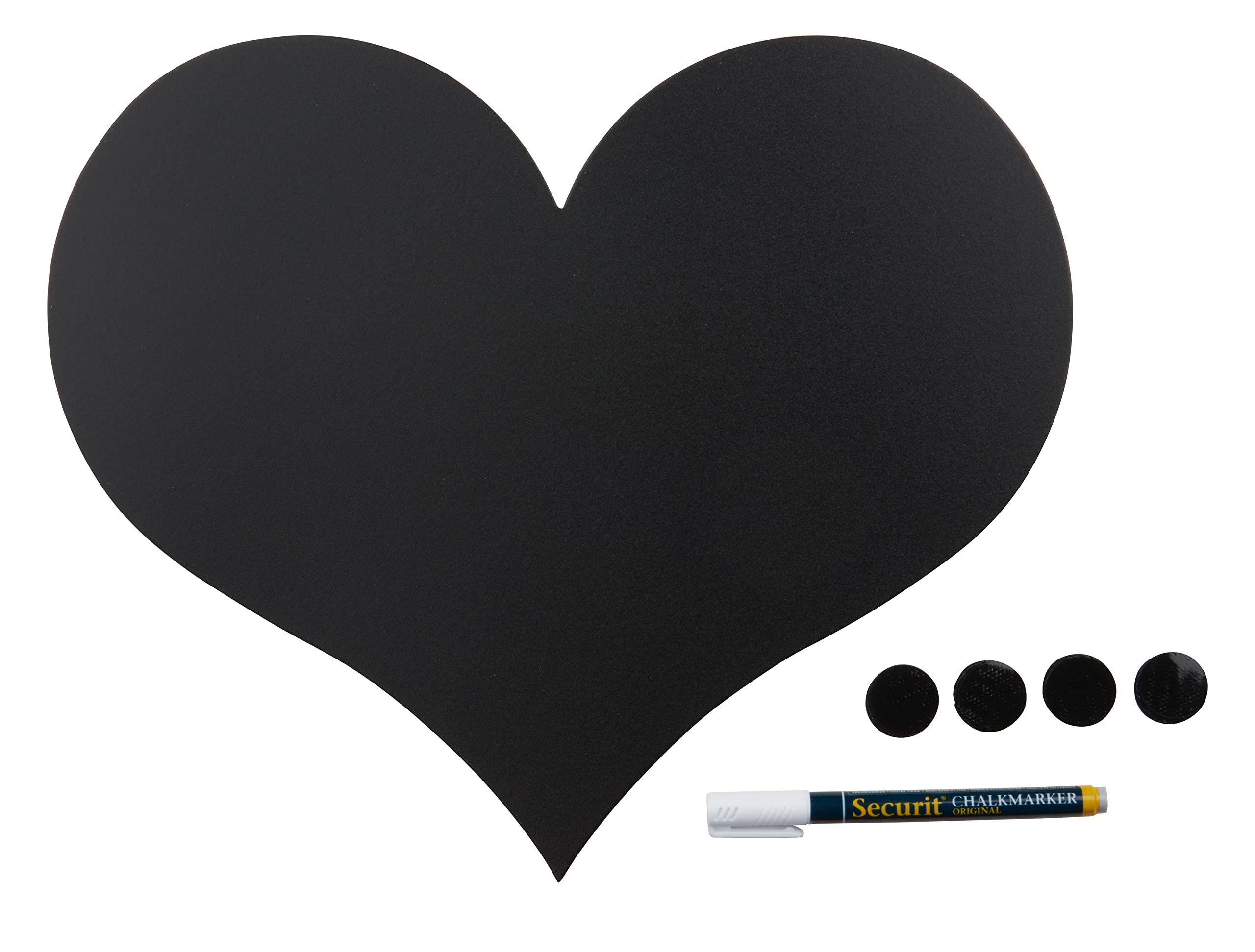 securit-silhouette-kreidetafel-soziale-netze-schwarz-4er-set image 8