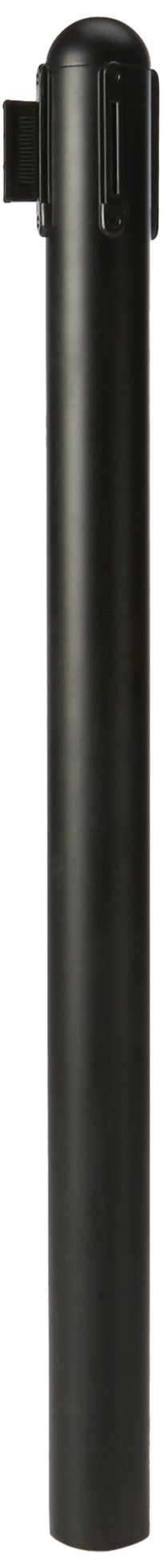 securit-retractable-absperrpfosten-mit-band-100cm-schwarz-edelstahl image 1