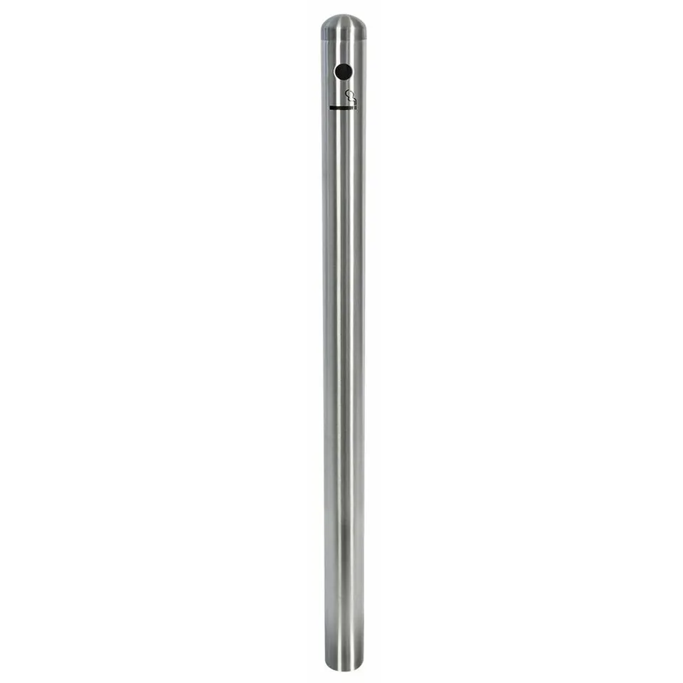 securit-classic-standfu-raucherpfosten-edelstahl-silber image 1