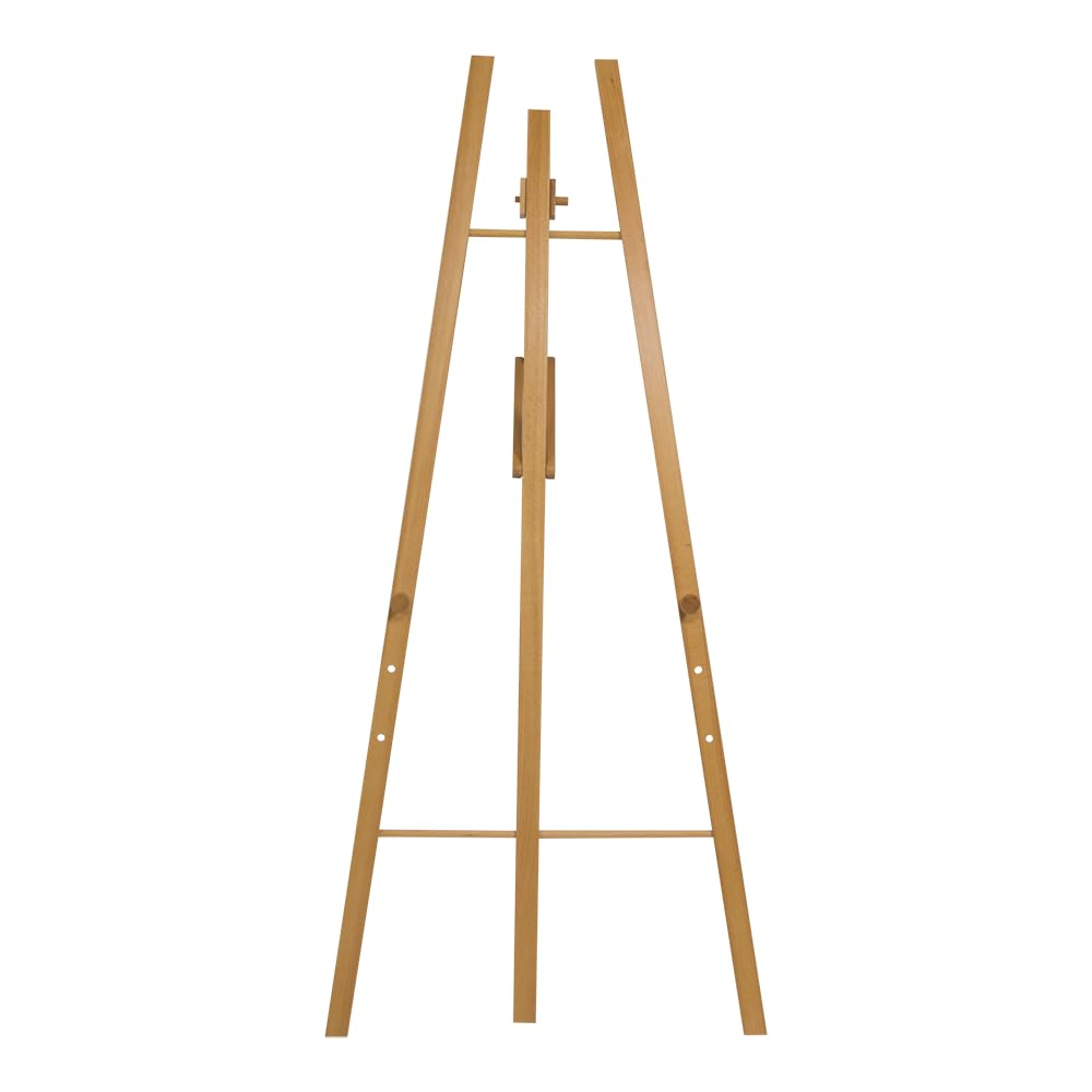securit-elegant-tisch-kreidetafel-staffelei-teak-holz image 1