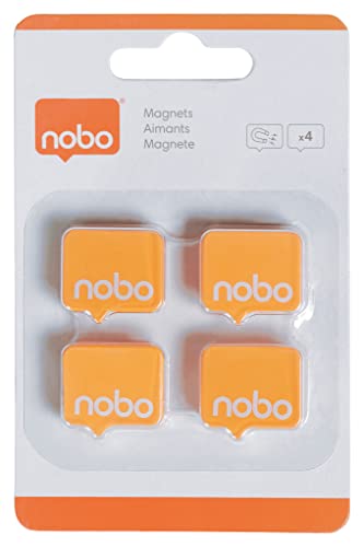 nobo-glide-1905327-whiteboard-magnete-orange-4-st-ck image 7