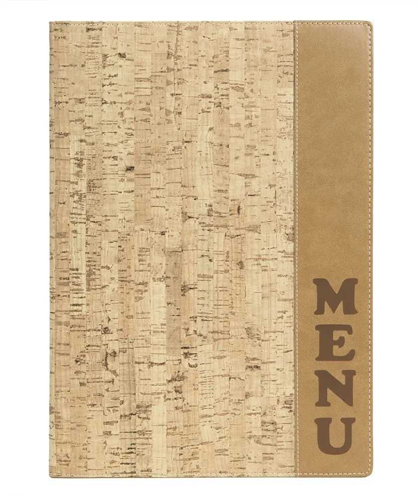 securit-woody-speisekarten-mappe-a4-kork-modern image 1