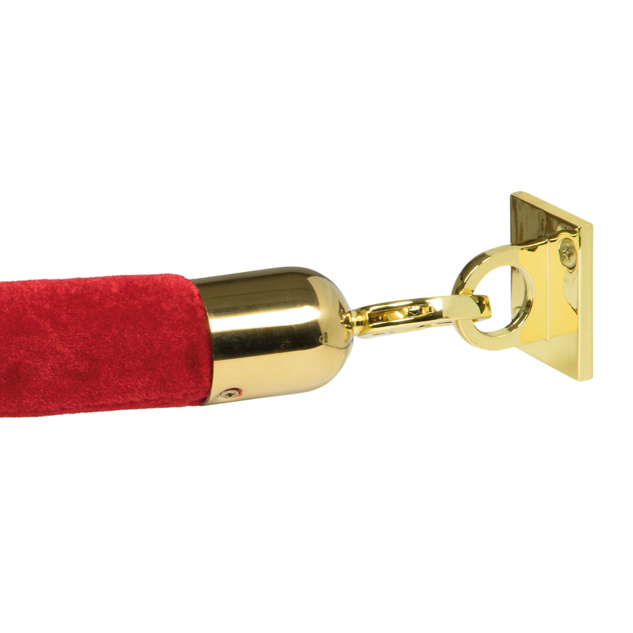 securit-classic-absperrpfosten-wandaufh-ngung-gold image 2
