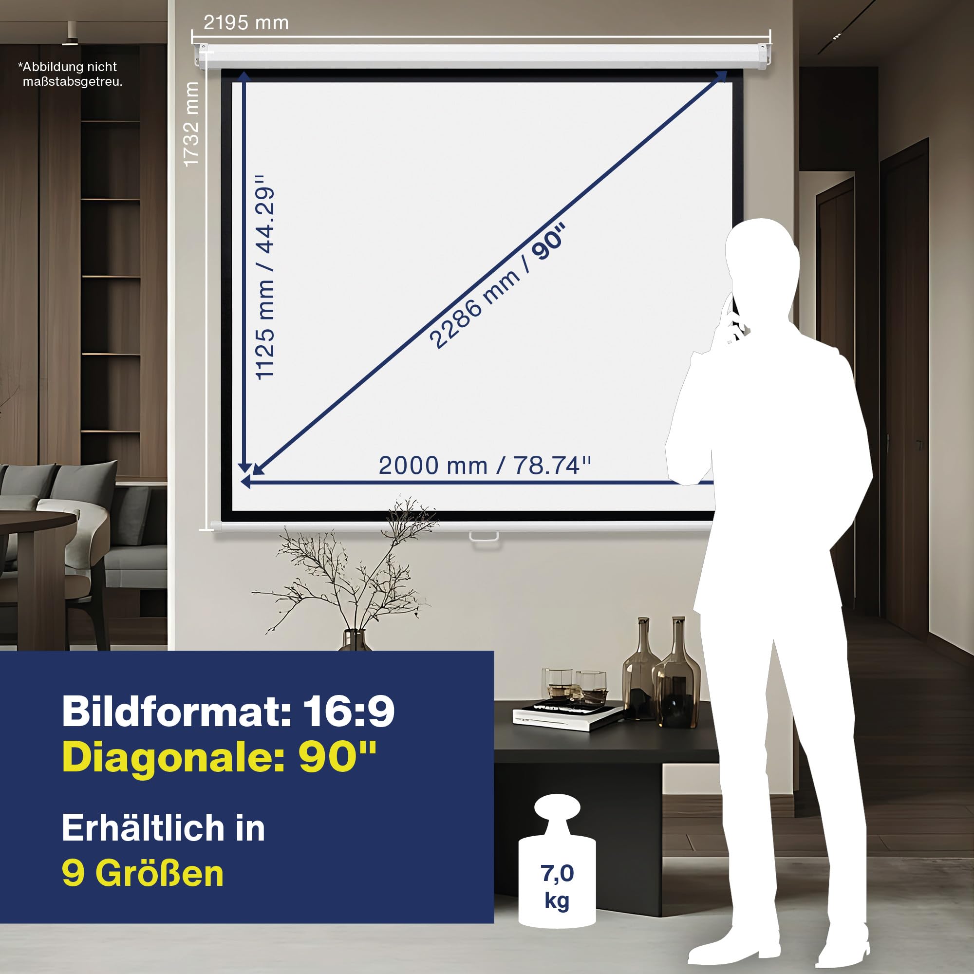 magnetoplan-vario-rollo-leinwand-90-zoll-200x112-cm-16-9 image 5
