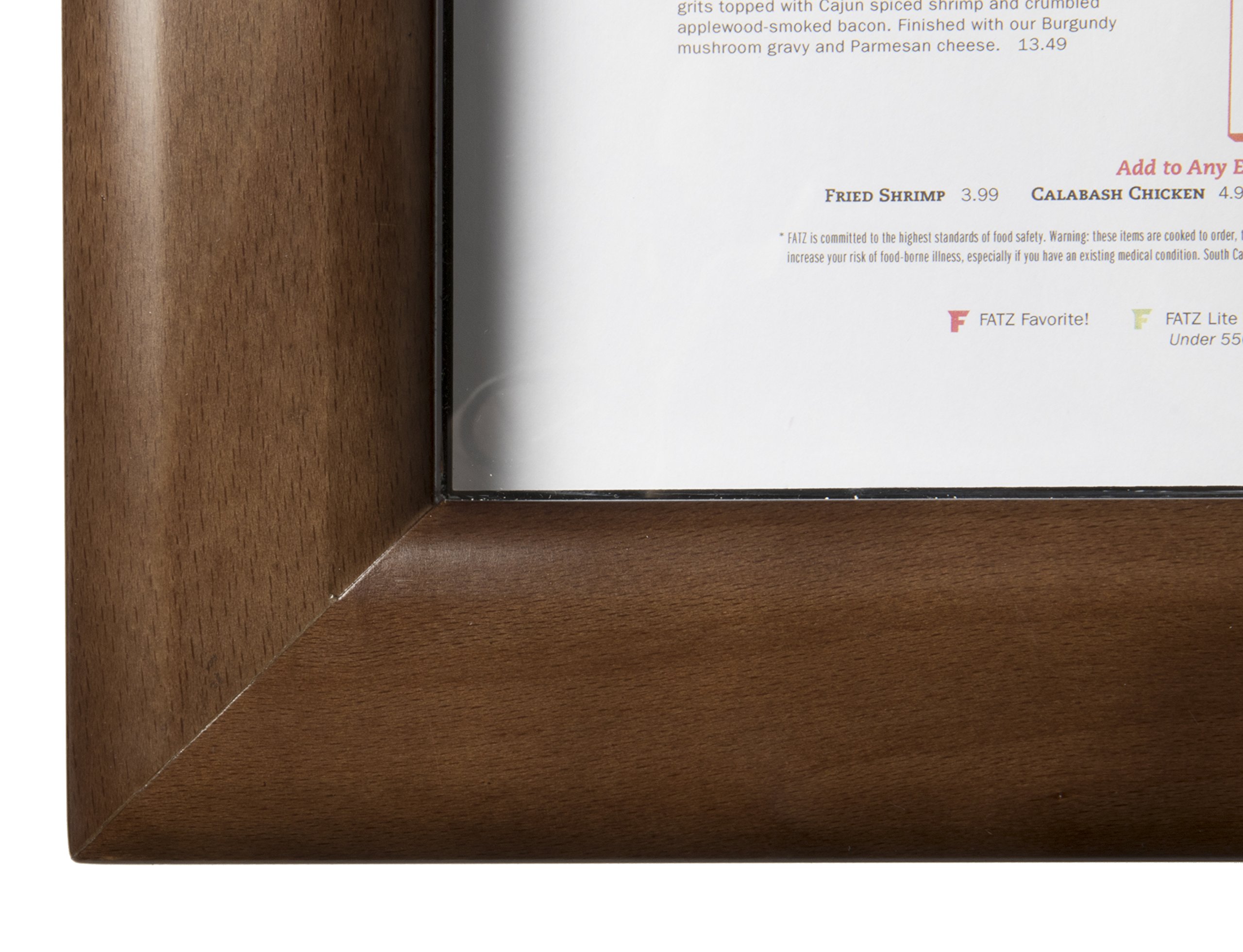 securit-classic-led-info-display-a2-braun-4x-a4-beleuchtet image 4