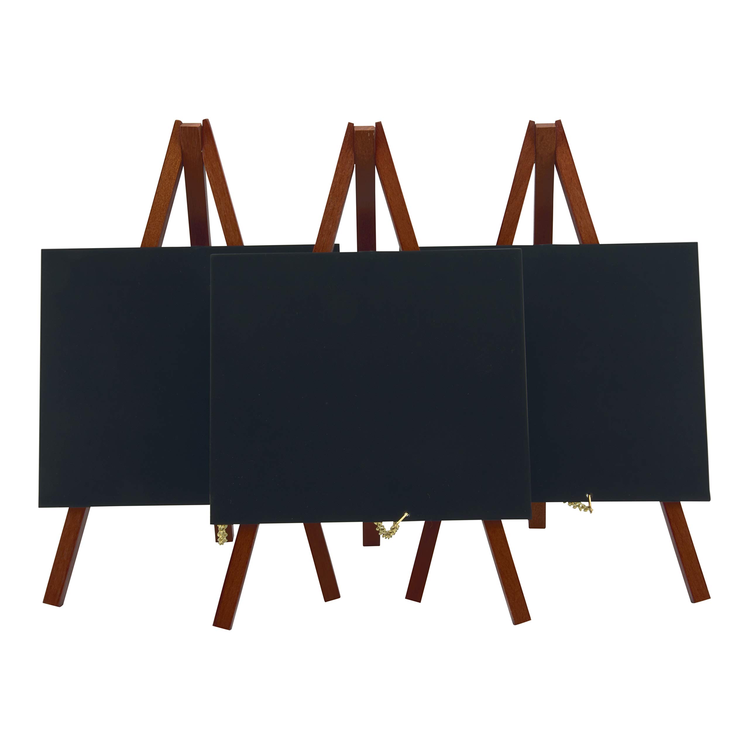securit-elegant-mini-tischkreidetafel-mahagoni image 1