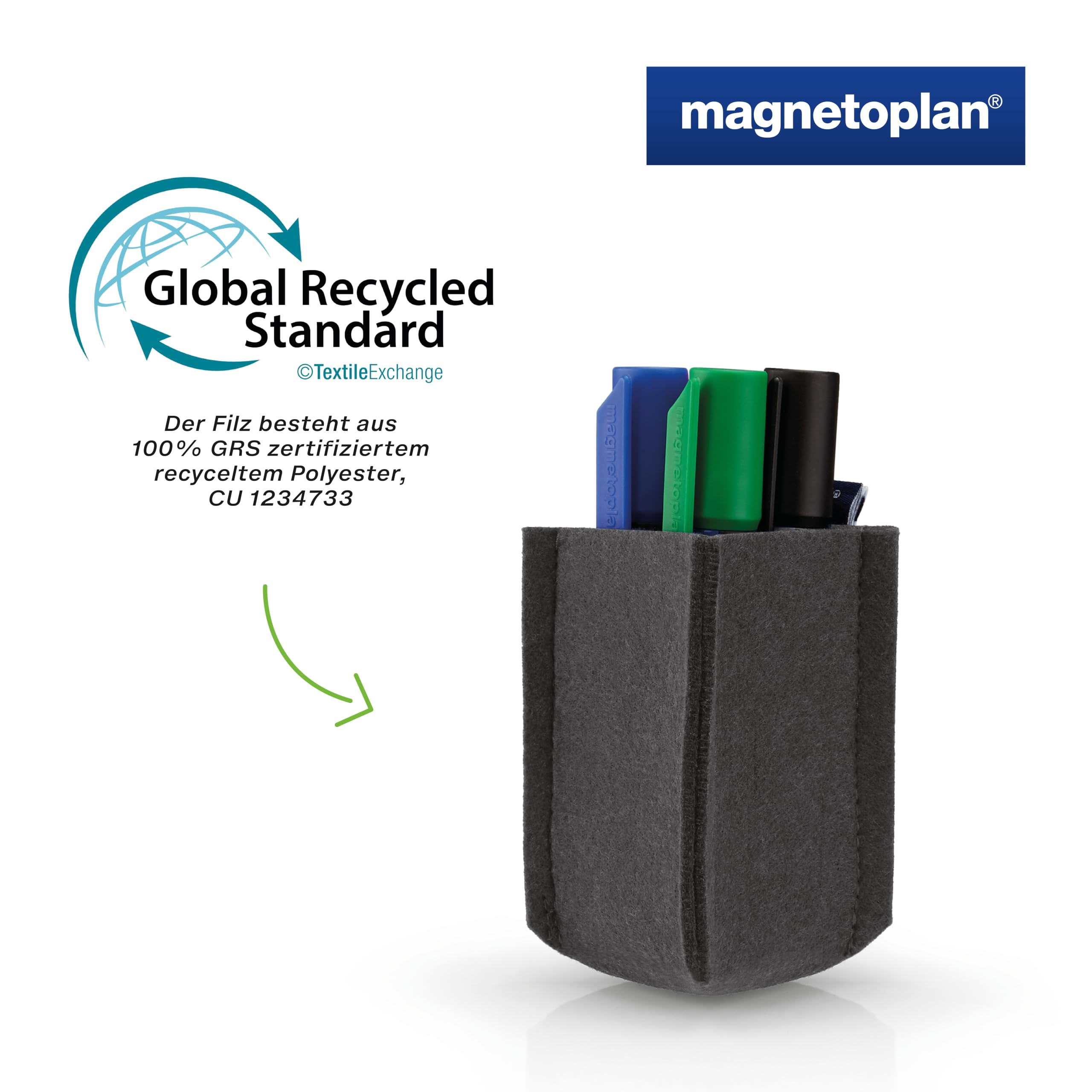magnetoplan-pro-magnetotray-small-stiftehalter-grau-filz image 5