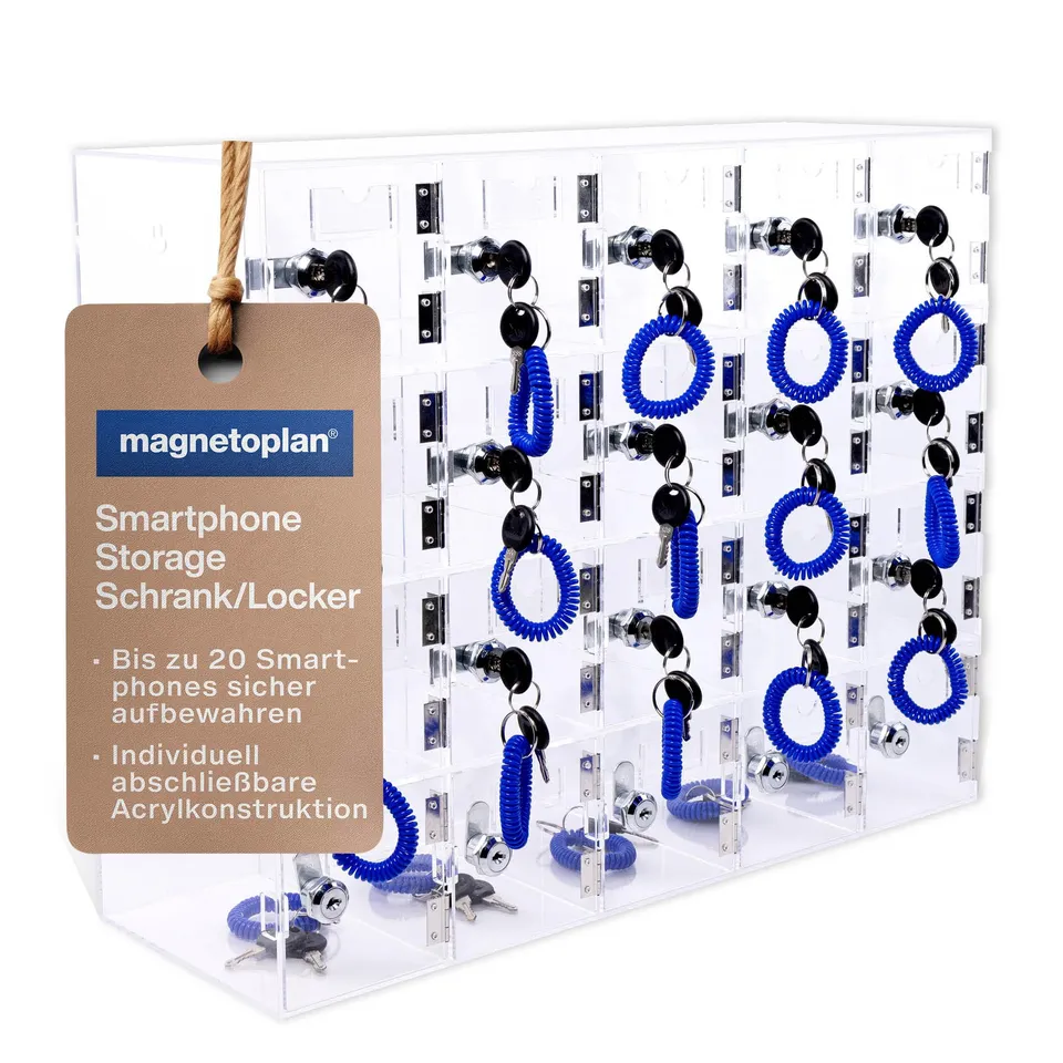 magnetoplan-pro-smartphone-schrank-handybox-20-f-cher-acryl image 1