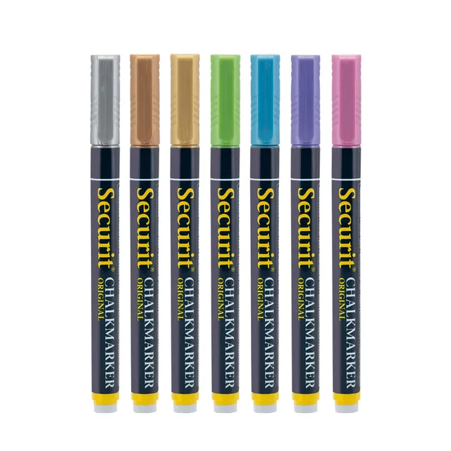 securit-original-kreidemarker-7er-set-1-2-mm-metallic image 1