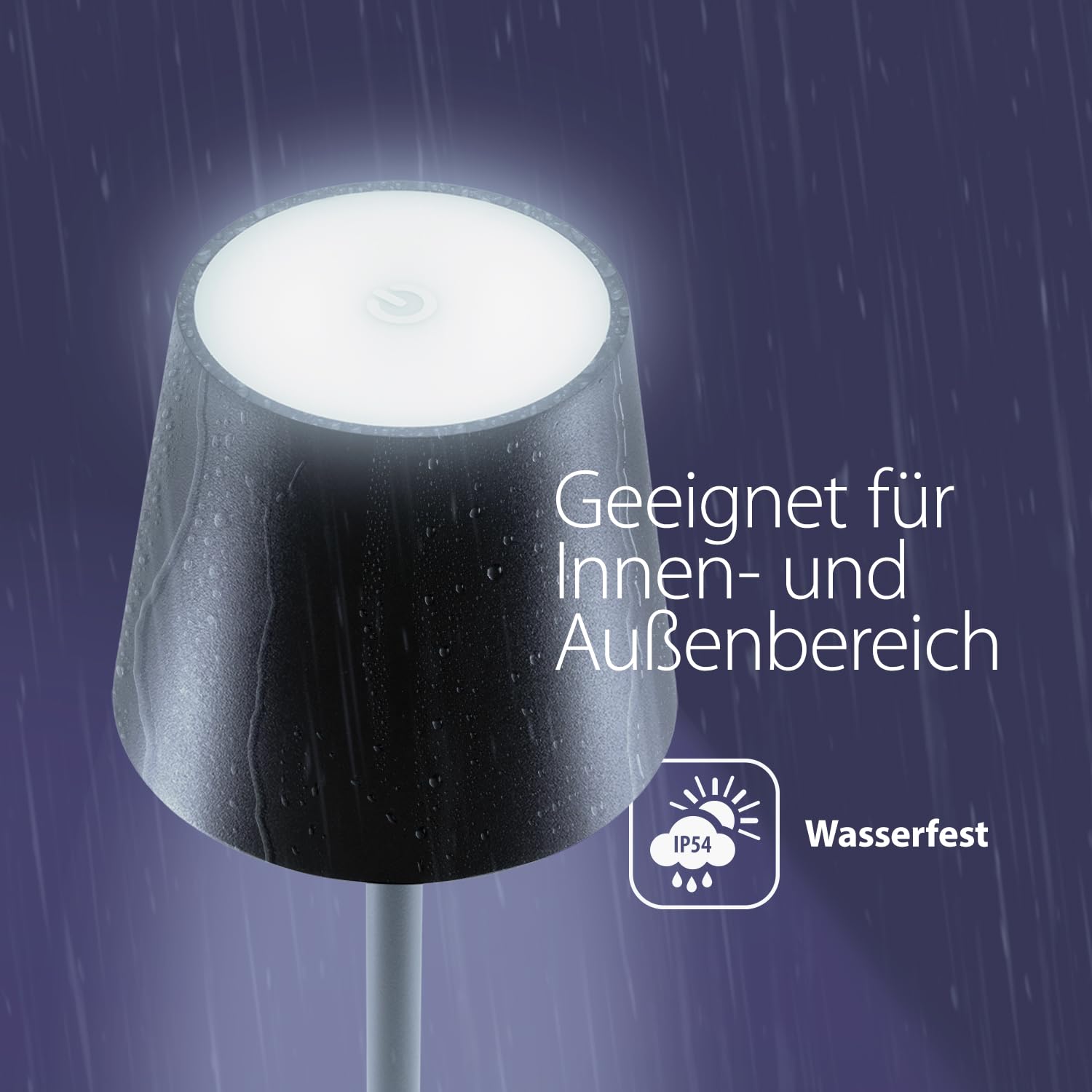 securit-nova-led-tischleuchte-feline-schwarz-dimmbar image 4