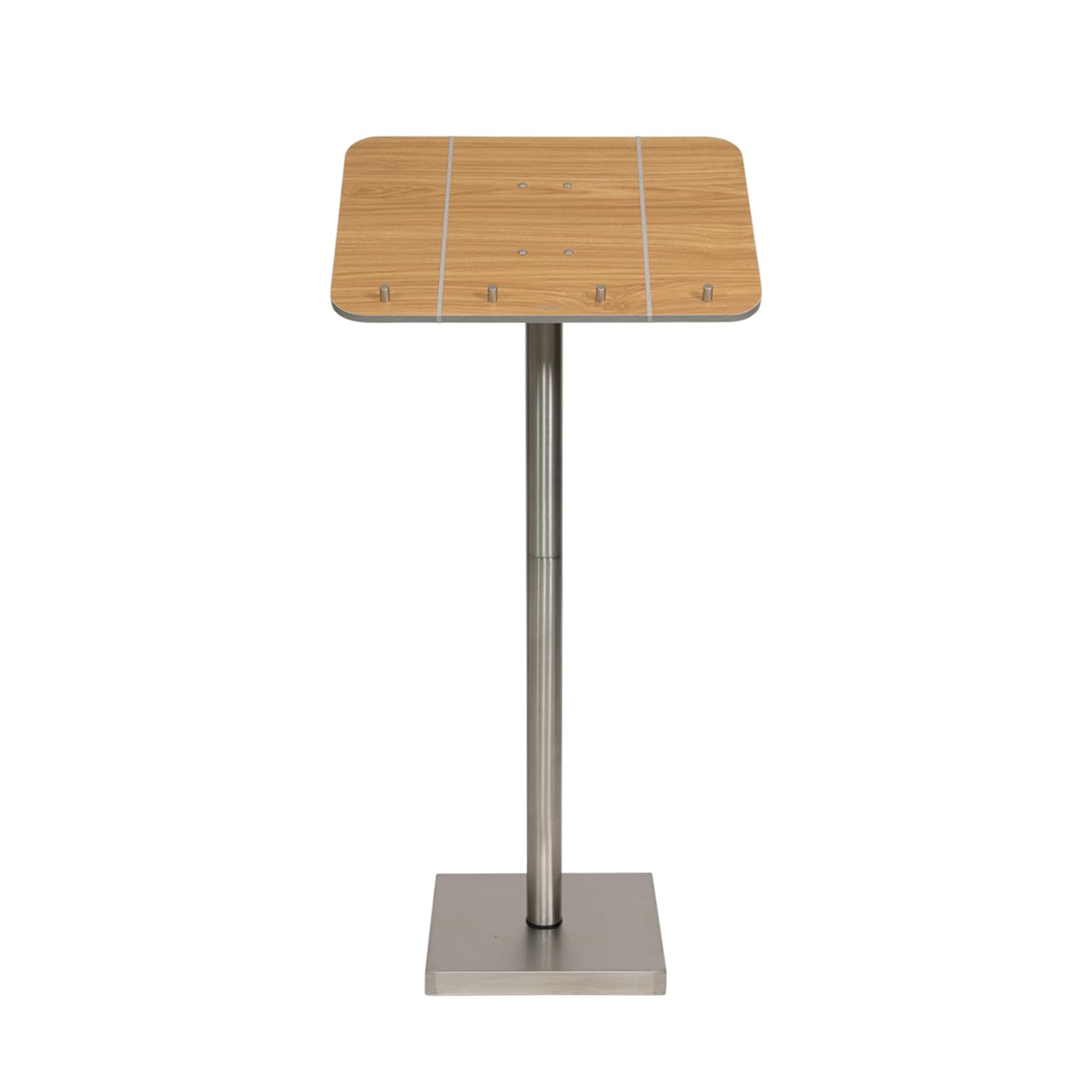 securit-universal-infodisplay-a4-edelstahl-mit-standpfosten image 1