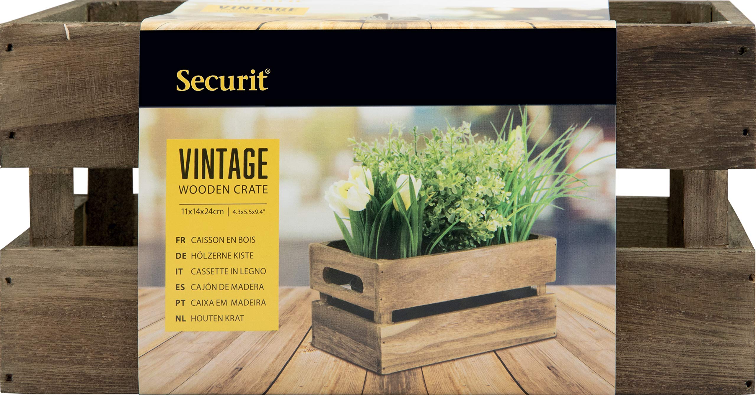 securit-woody-tisch-caddy-klassisch-klein-holz-braun image 5