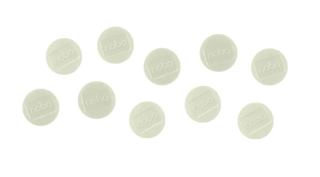 nobo-magnete-wei-38mm-10-st-ck-whiteboard-1915308 image 1