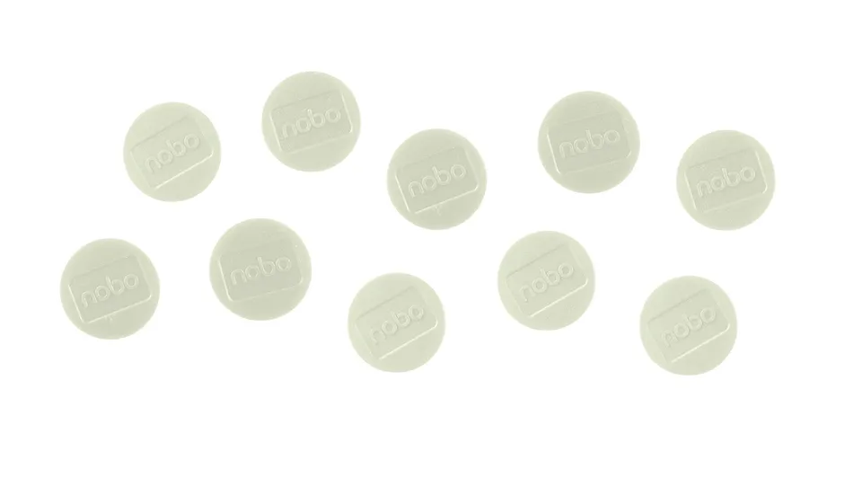 nobo-magnete-wei-38mm-10-st-ck-whiteboard-1915308 image 1