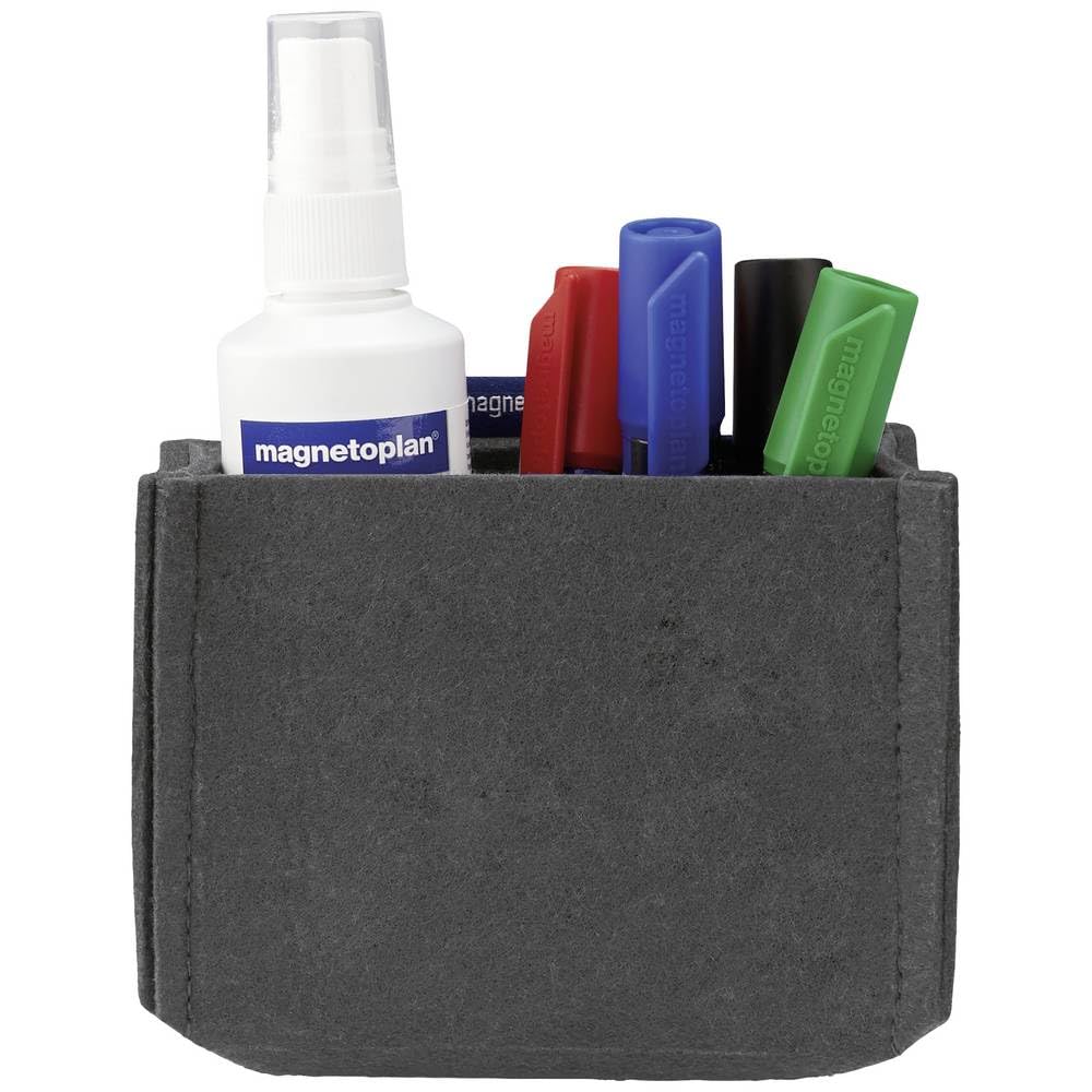 magnetoplan-pro-magnetotray-medium-stiftehalter-filz-grau image 4