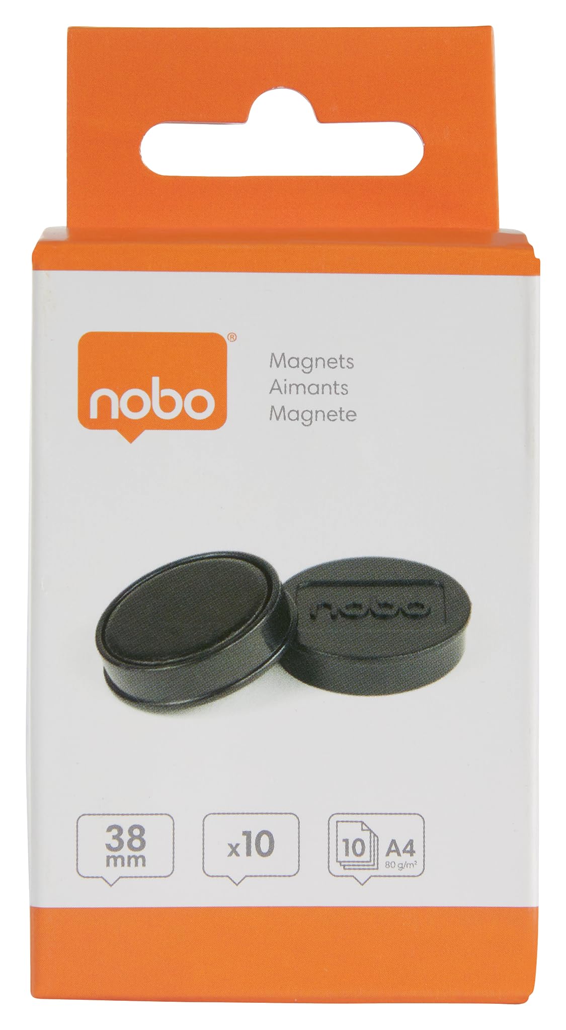 nobo-glide-1915305-whiteboard-magnete-38-mm-schwarz-10-stk image 7