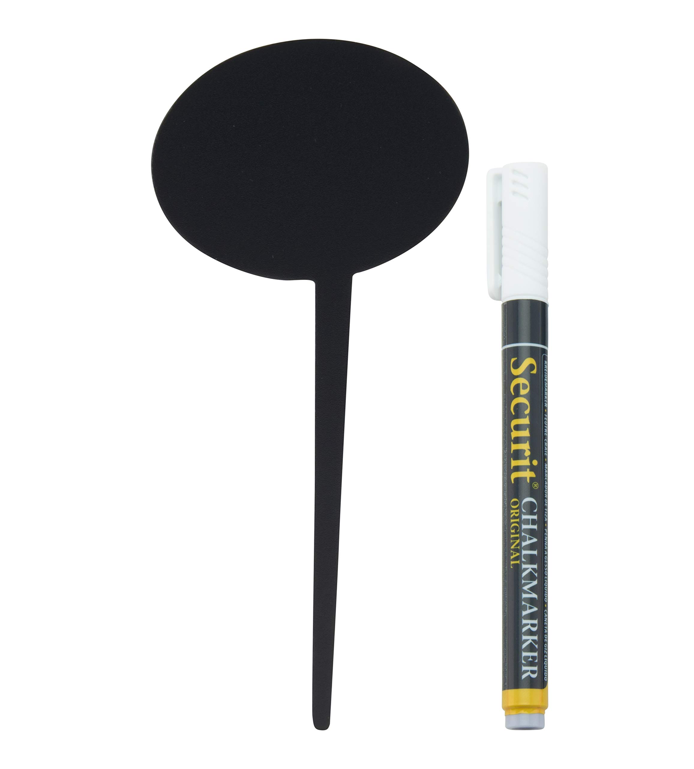 securit-silhouette-tag-bubble-5-einstecker-rund-18x8-schwarz image 2