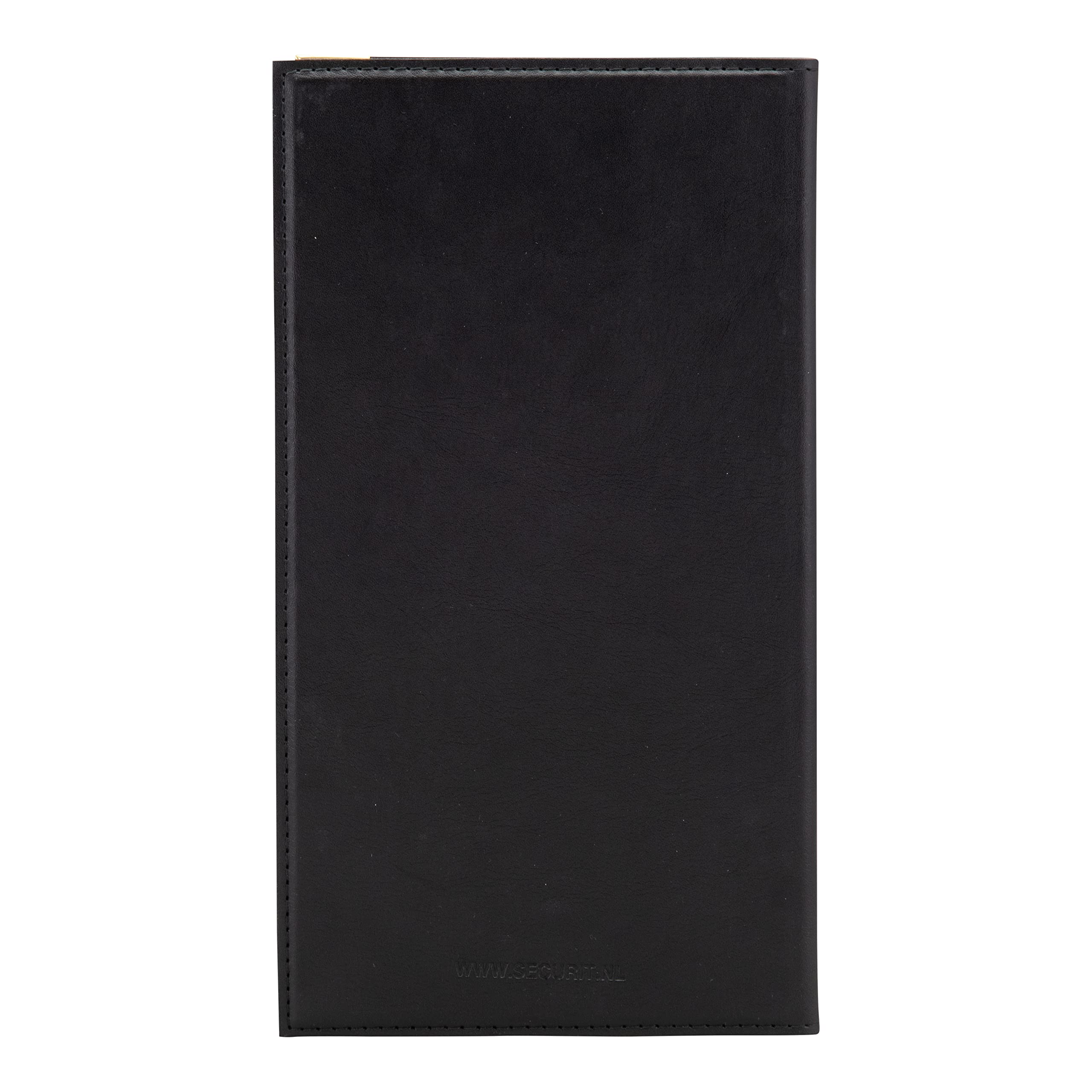 securit-classic-rechnungsmappe-23x13-cm-schwarz-lederoptik image 2