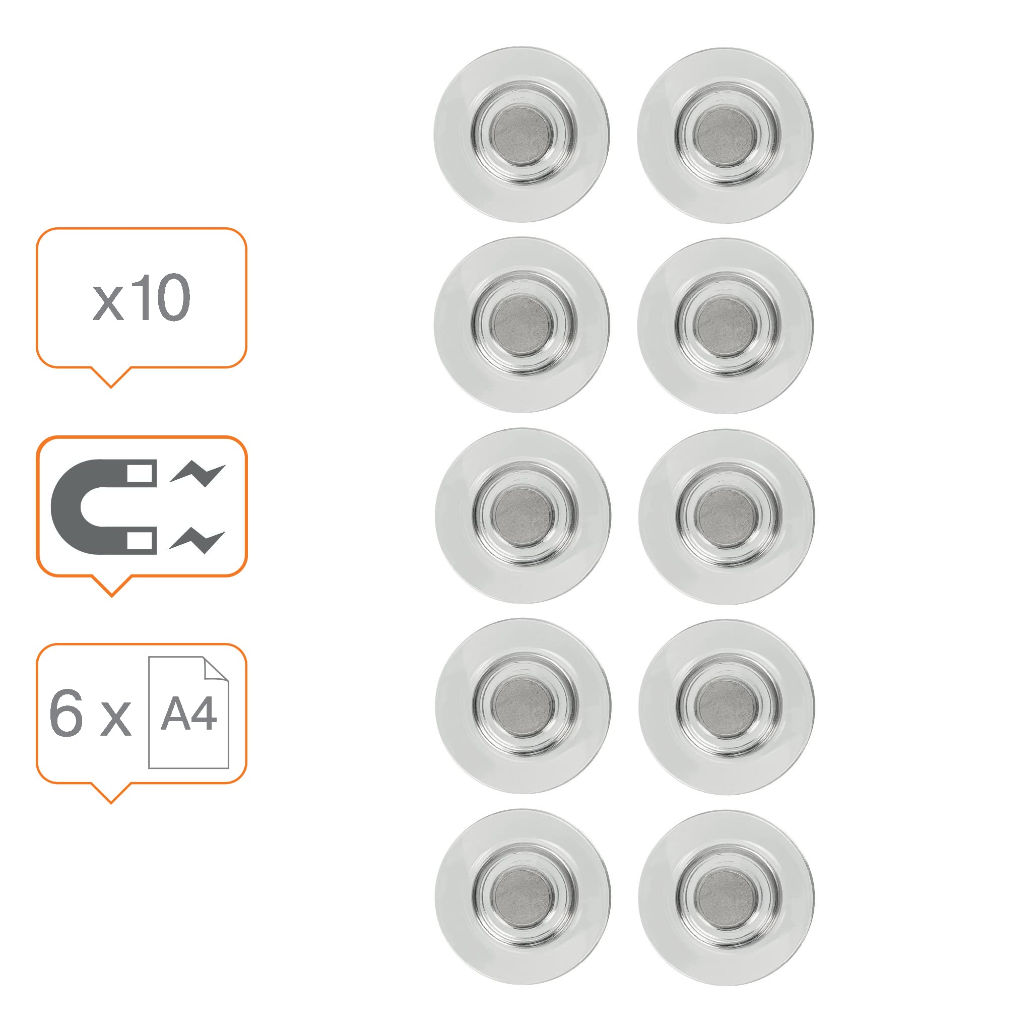 nobo-glide-whiteboard-magnete-1903854-32-mm-transparent-10-st-ck-extra-stark image 4