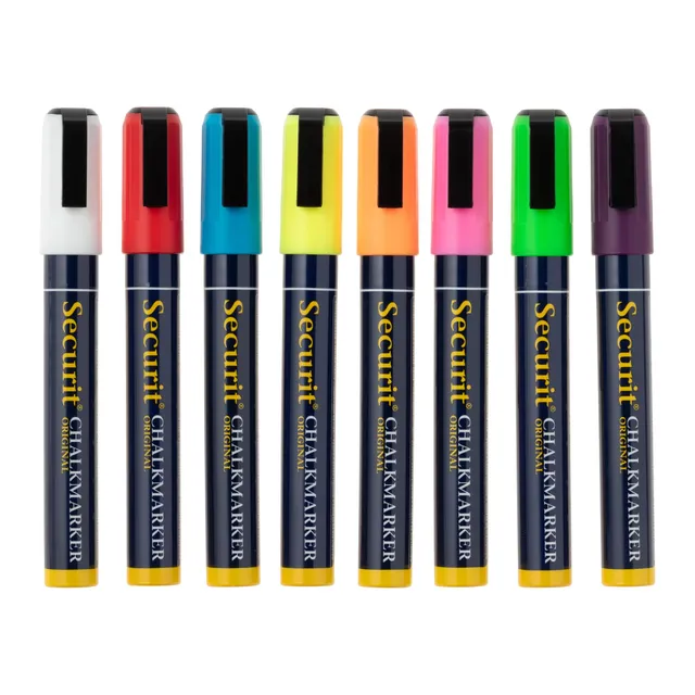 securit-original-kreidemarker-8er-bunt-2-6-mm-tafelmarker image 1