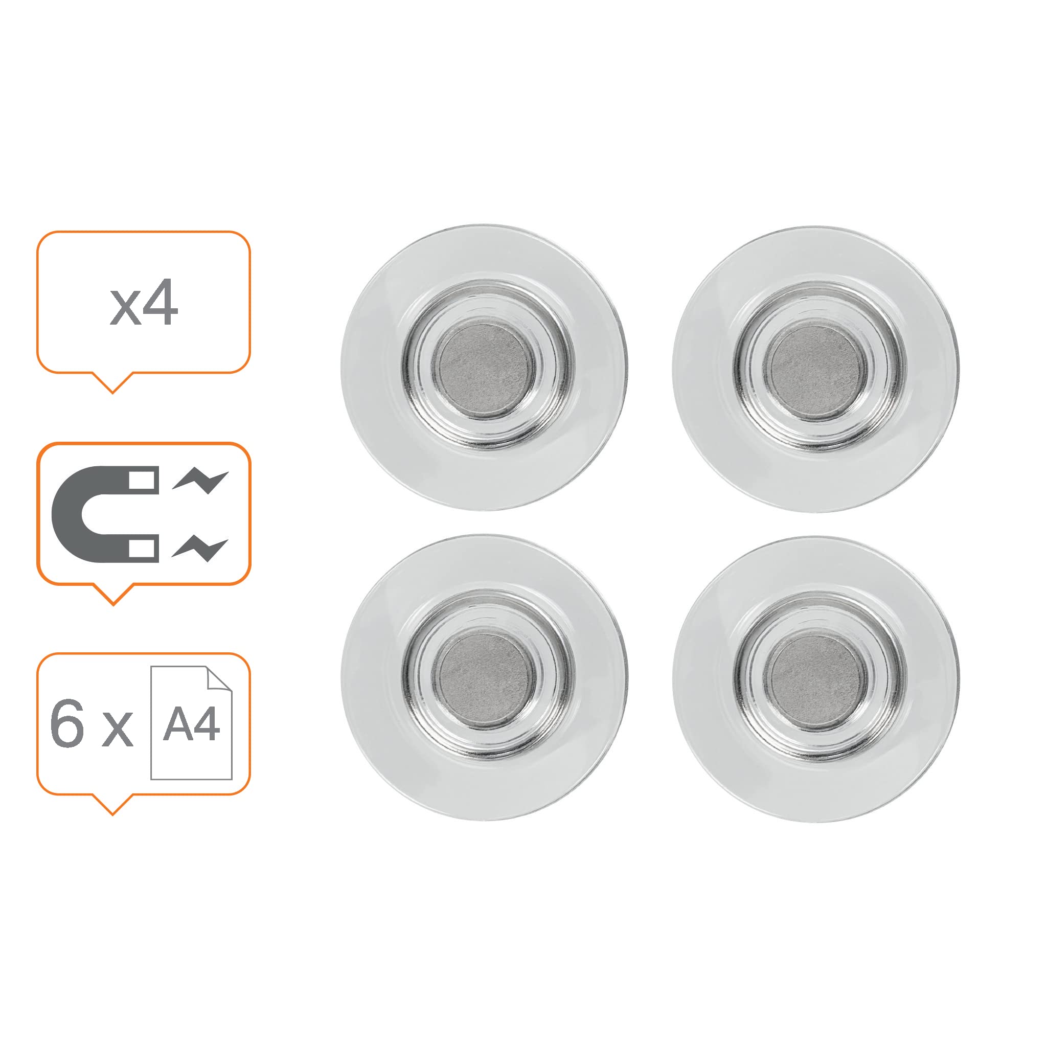 nobo-glide-glasboard-magnete-32mm-transparent-4-st-ck image 4