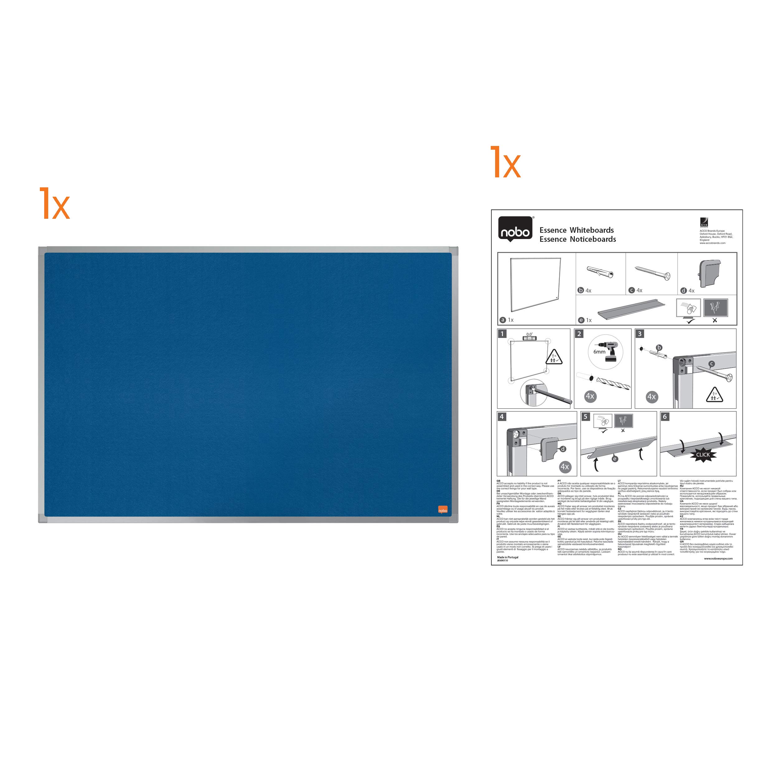 nobo-essence-filz-notiztafel-100x150-cm-blau image 5