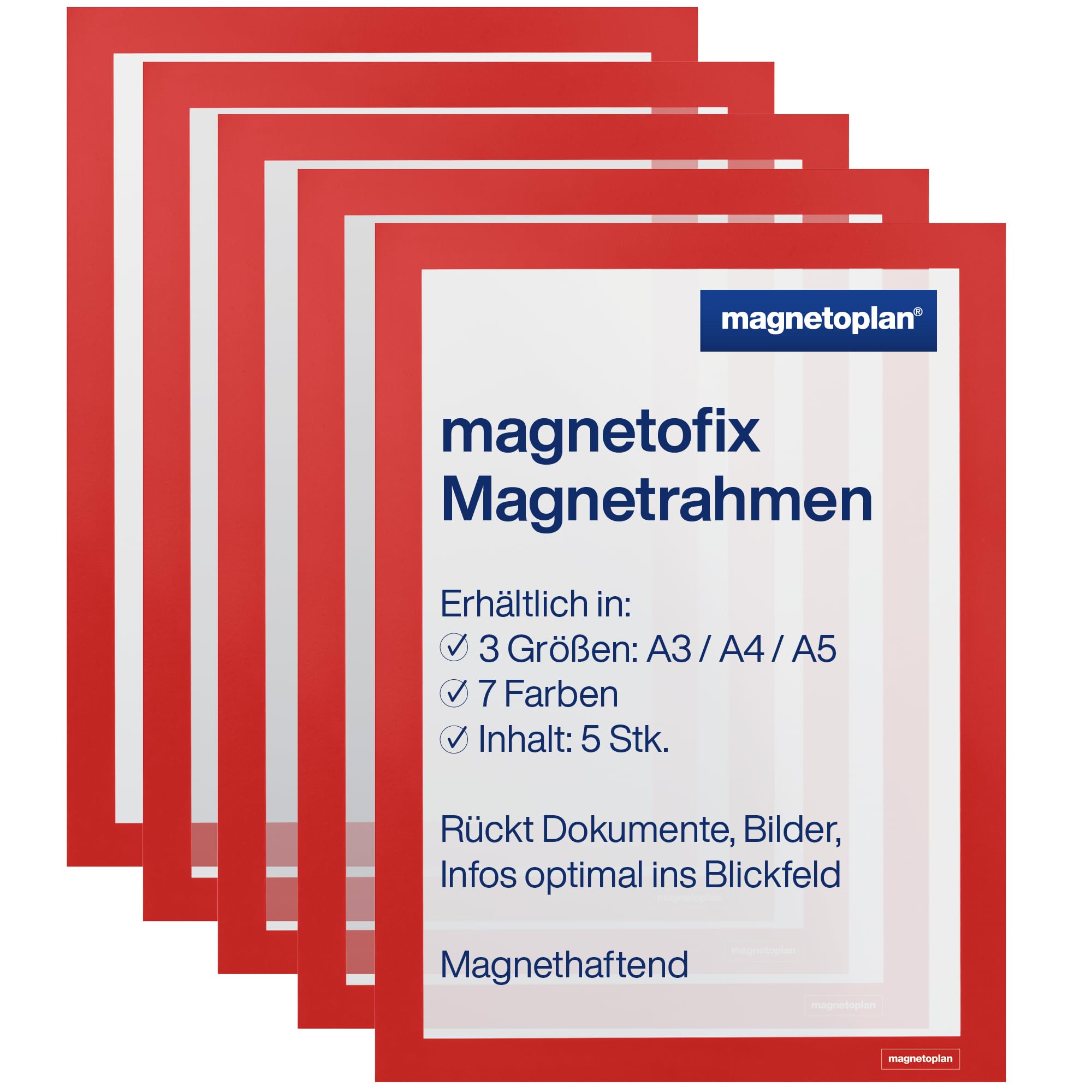magnetoplan-magnetofix-magnetrahmen-a3-grau-5-st-ck-magnetisch image 7