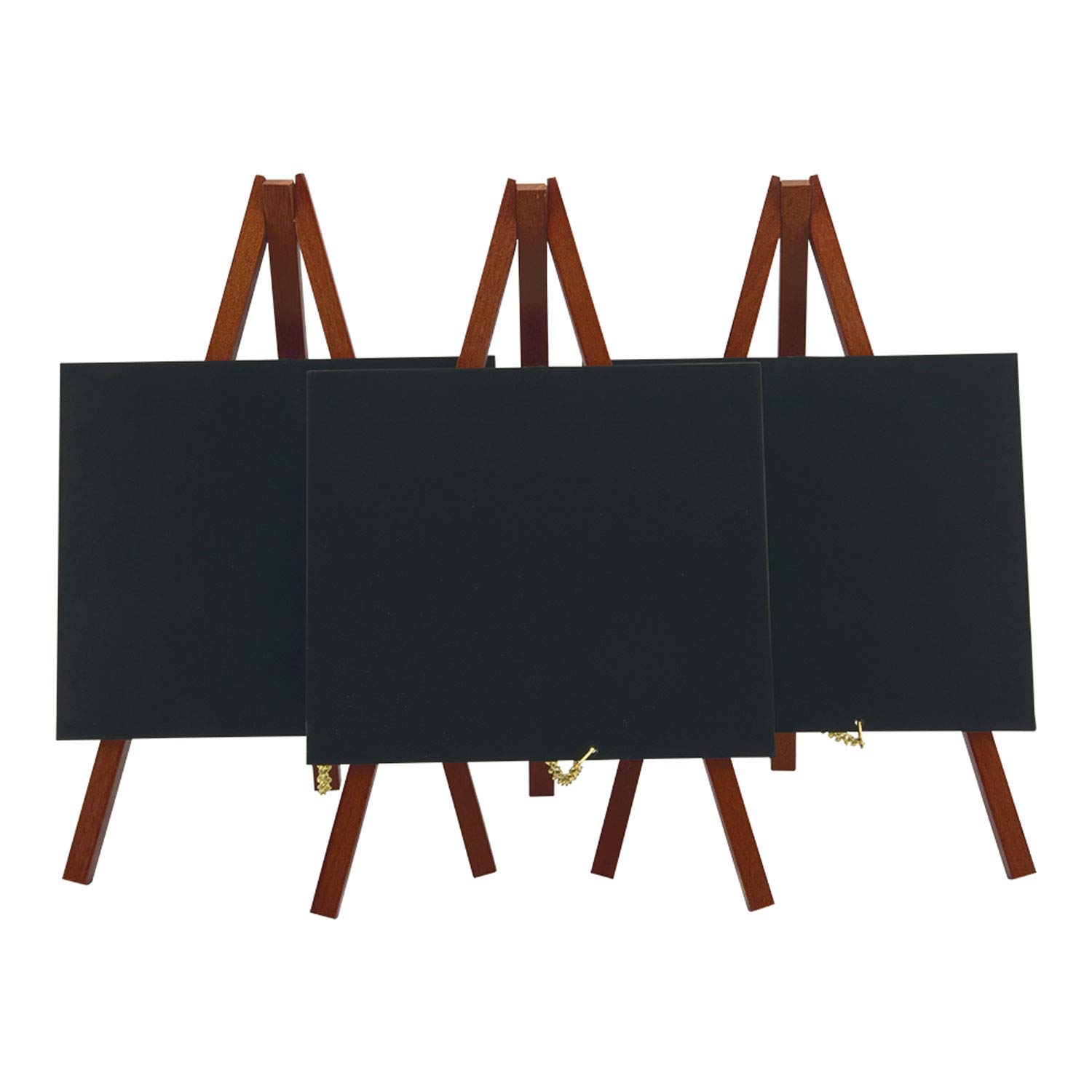 securit-elegant-mini-tischkreidetafel-mahagoni image 3