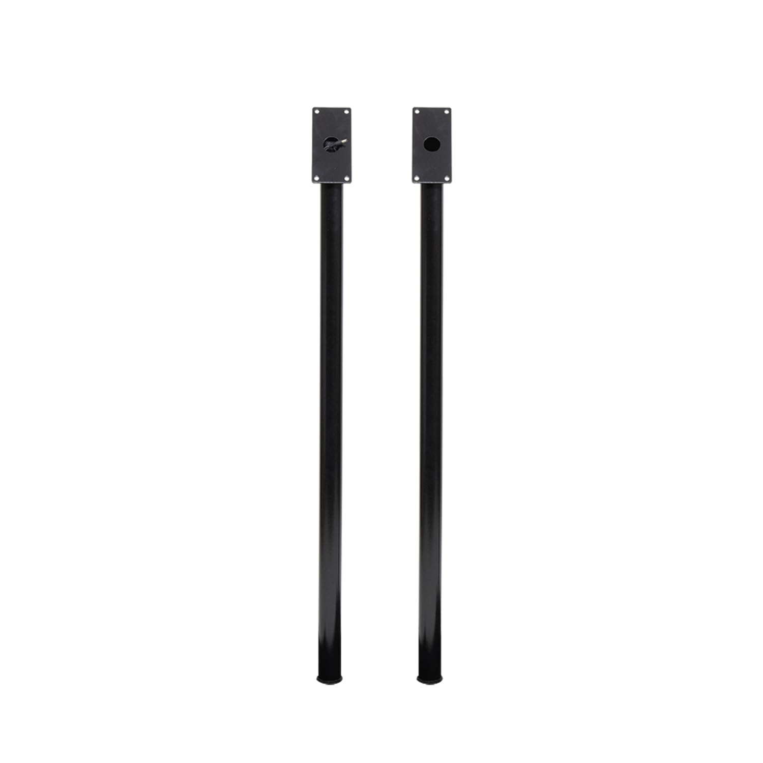 securit-nova-pfosten-standfu-schwarz-stahl-mit-rollen image 6