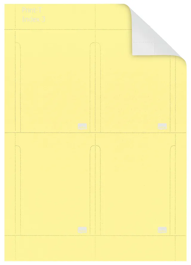 nobo-classic-steel-t-karten-gr-e-3-gelb-80-st-ck image 1
