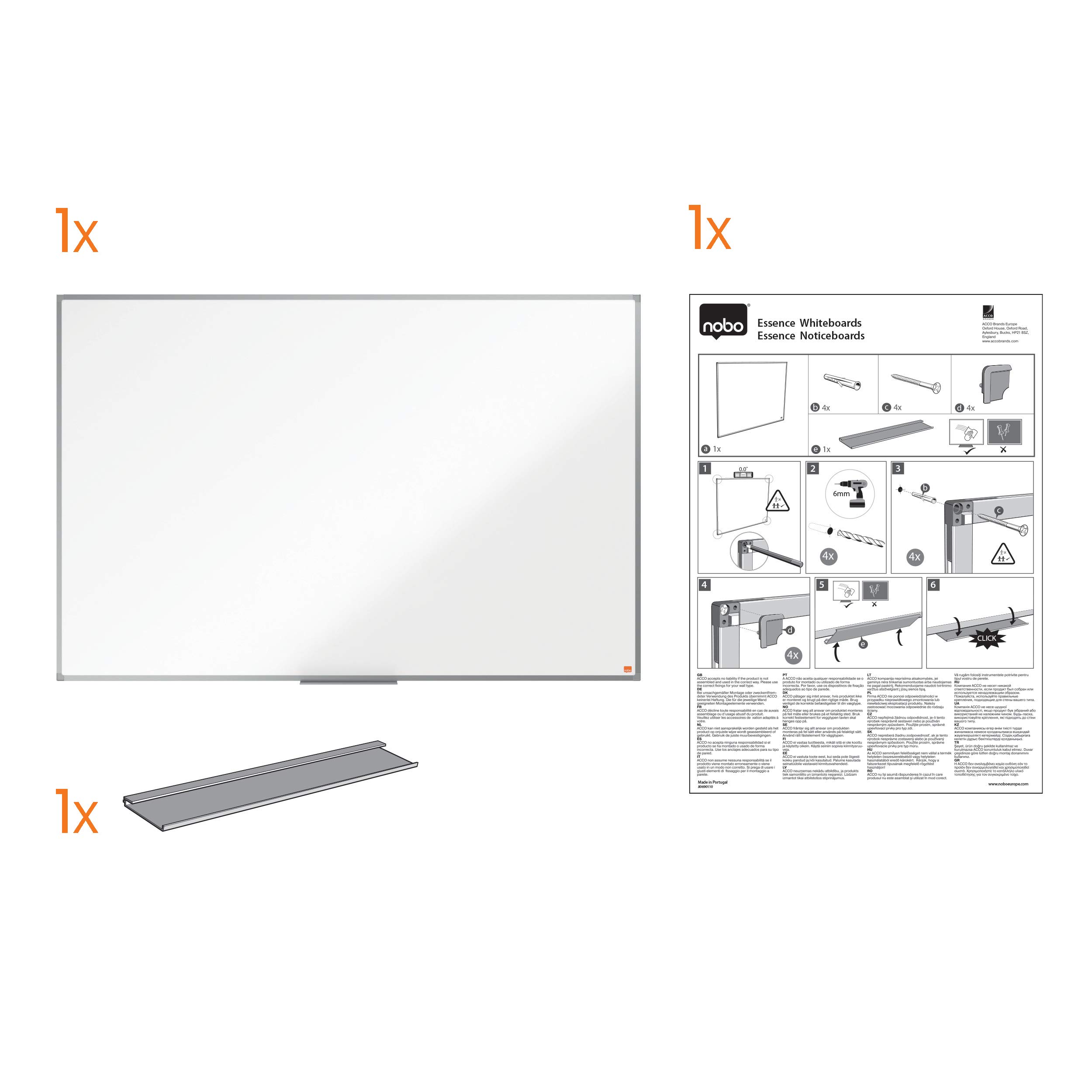 nobo-essence-1915208-whiteboard-120x150-cm-wei-melamin image 5