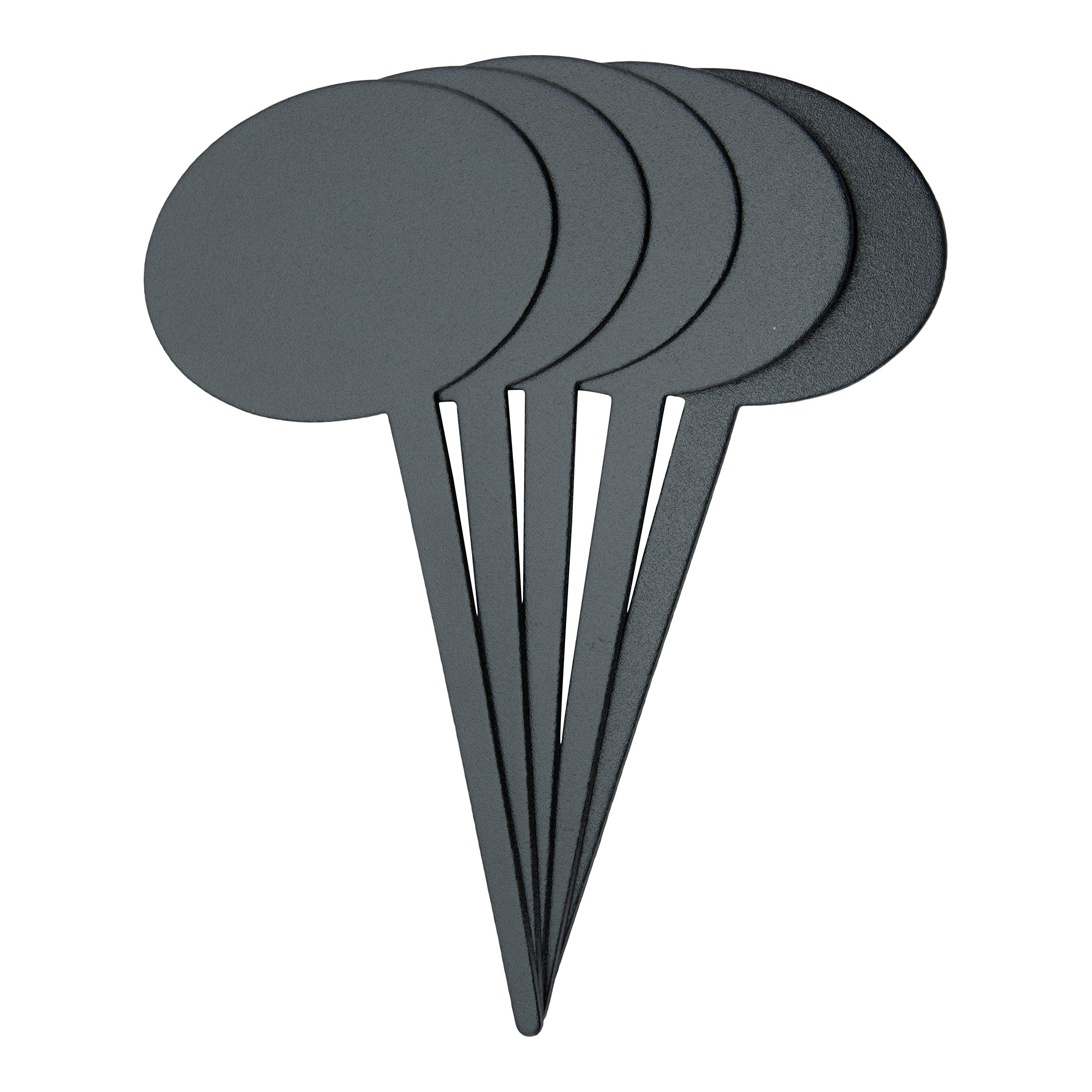 securit-silhouette-tag-bubble-5-einstecker-rund-18x8-schwarz image 1