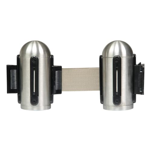 securit-retractable-absperrband-wand-grau-210-cm-edelstahl image 3