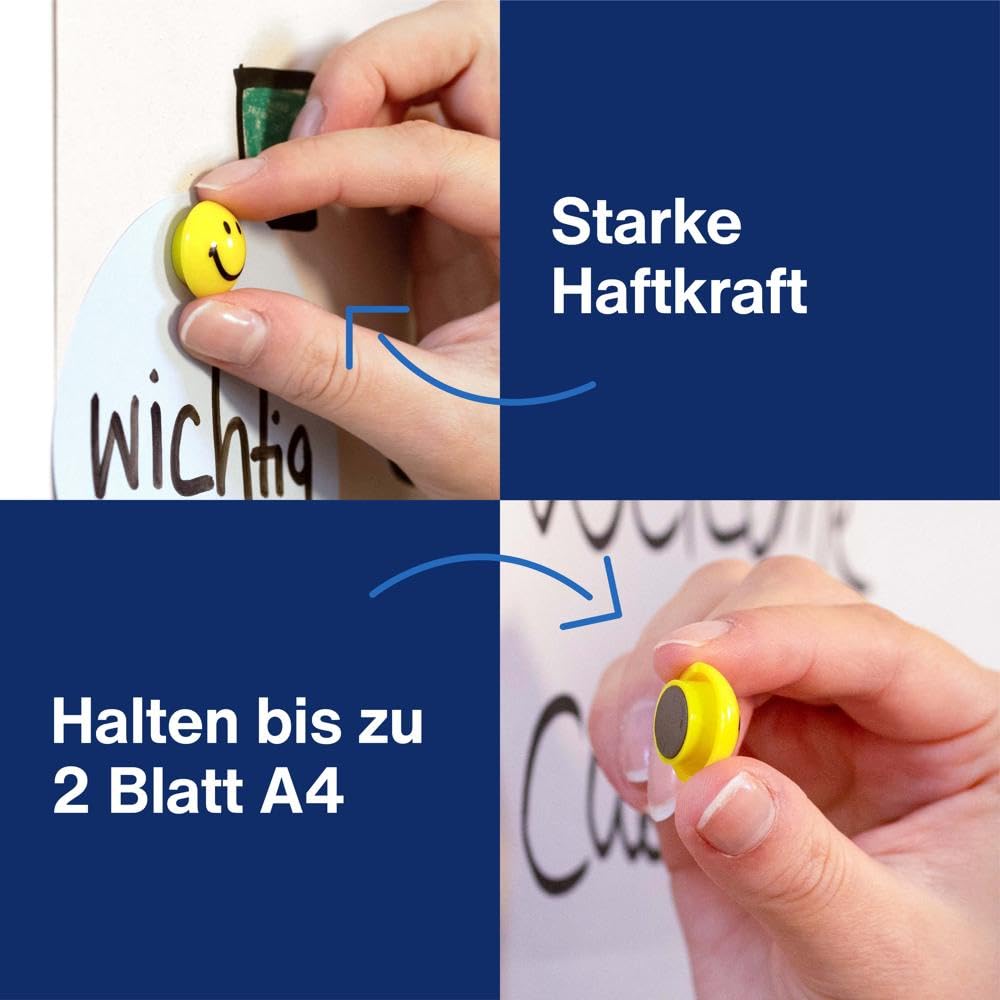 magnetoplan-discofix-smiley-magnete-30mm-6-st-ck-gelb image 4