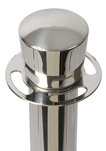 securit-classic-absperrpfosten-93cm-edelstahl-2m-gurt image 7
