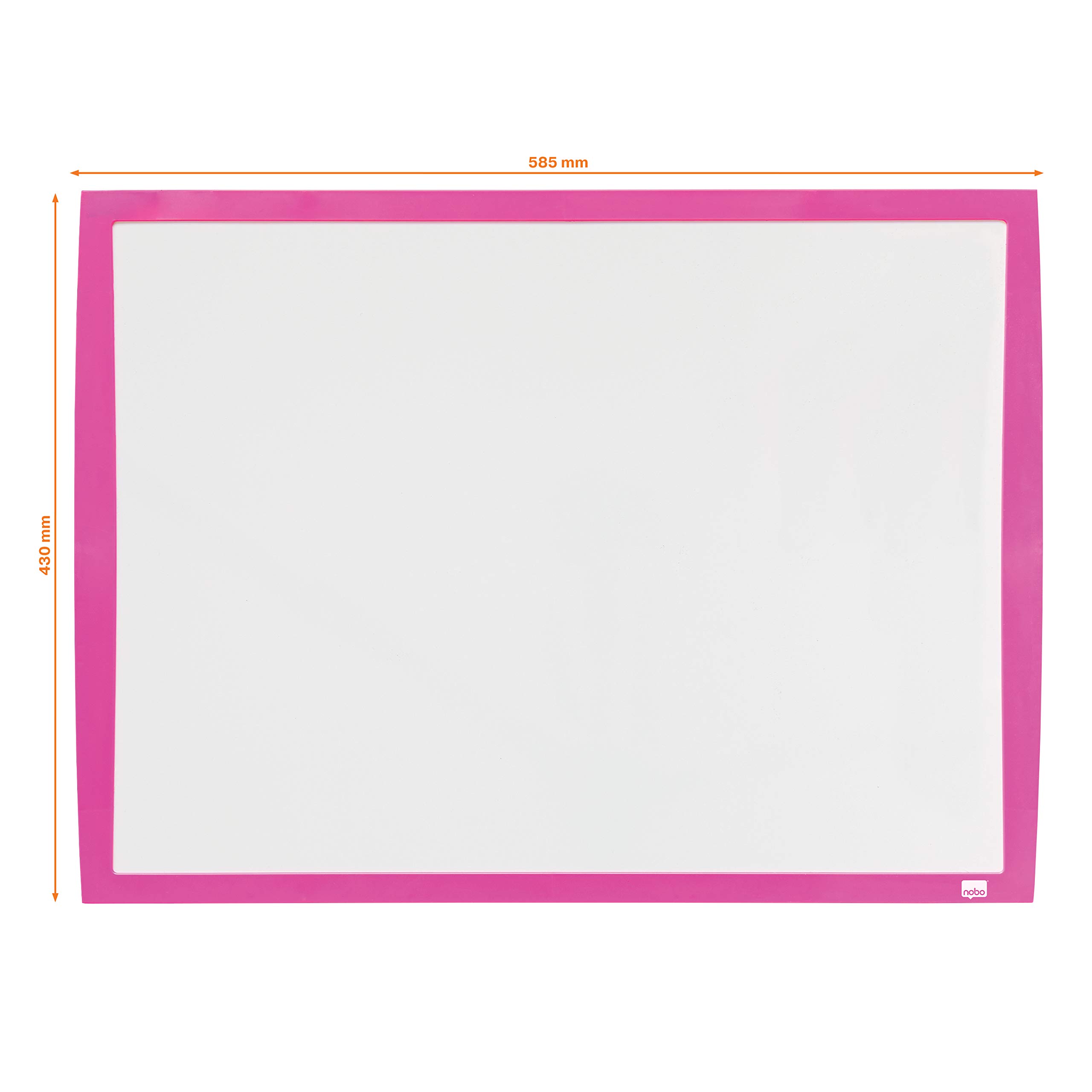 nobo-classic-steel-2104177-whiteboard-pink-585x430-magnetisch image 3